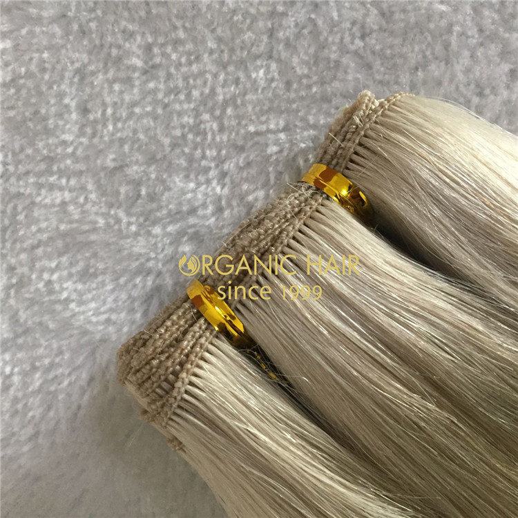 Customized hand tied wefts-with the best quality and affordable A177